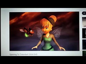 Opening to Tinkerbell 2008 DVD