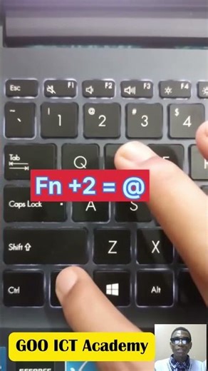 How to Type @ on Keyboard 🔥 (Beginner Trick You Must Know!)
