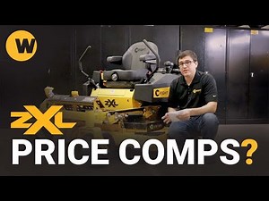 ZXL Mower Value & Price Comparisons