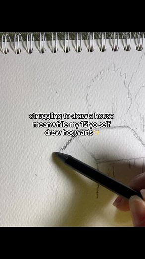 :(((( #fyp #foryoupage #drawing #hogwarts #art