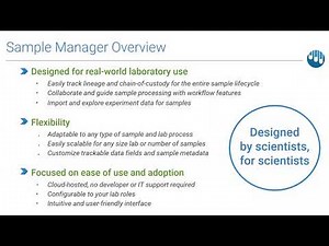 Tracking Samples with LabKey Sample Manager