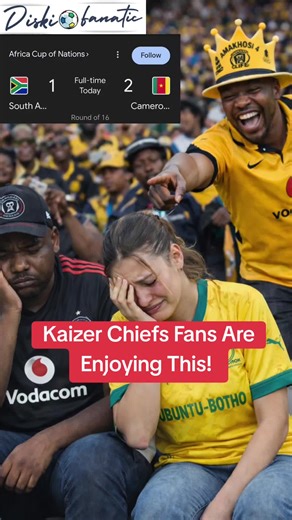 Kaizer Chiefs Fans are Enjoying this after Bafana Bafana lost to Cameroon in Afcon2025