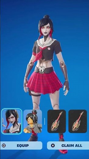 HOW TO GET TSUKI GOTHIC SKIN STYLE IN FORTNITE!