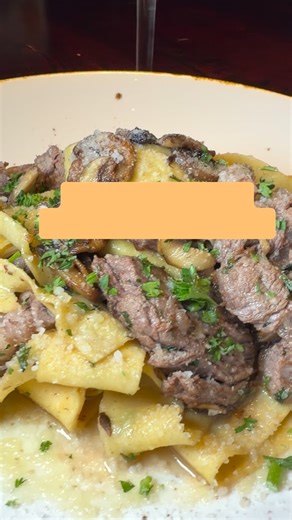 14 reactions | House-made pappardelle wrapped in a rich, savory sauce with tender sirloin, sautéed mushrooms, garlic, and fresh herbs. Cozy, comforting, and made from scratch with lots of love - just like home. | Ricci's Italian Restaurant | Facebook