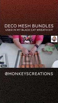 10" Ruffles & 30" Woodland Ruffles: Tutorial #decomesh #howto #homedecor