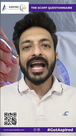 The SCOFF questionnaire | Aspire Academy | PLAB2