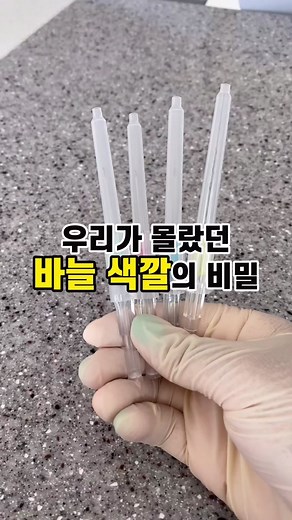 주사바늘 색깔의 비밀과 의미