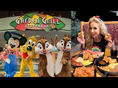 Best Disney Breakfast BACK! | Garden Grill Food Review | Disney Dining | Epcot Disney World 2023