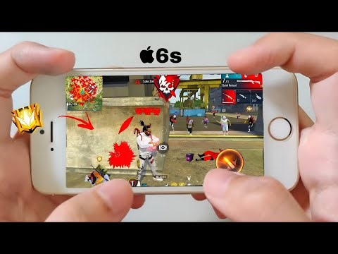 Iphone 6s Free Fire Gameplay test full max settings HUD 2025🔥