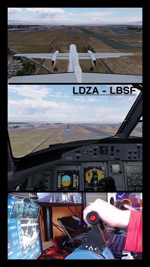 X-PLANE 12 | 👀 Sofia hard landing | Q4XP FlyJSim👀#xplane12