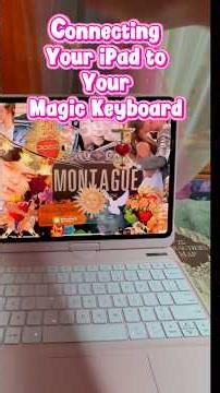 Tutorial on connecting your Magic Keyboard to your IPad.
