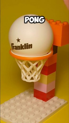 Is It Possible To Make A Ping Pong Ball Out Of Lego? #lego #legotoys #legoshorts #legoshort