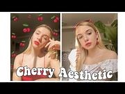 Transforming Myself Into A 'Cherry Baby' Aesthetic - Cherry Emoji Twitter