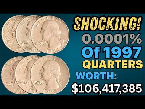SHOCKING: 0.0001% Of 1997 Quarters Worth $6M - Check Yours NOW!