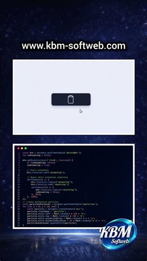 Building a Delete Button Animation with JavaScript #code #programming #webdevelopment #javascript