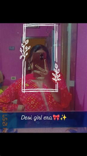 duya on Instagram: "Desi girl era🎀✨ . . { Desi girl era, january.loves, self obsessed, suit, reels, explore, mirror selfie} #viral #fyyyyyyyyyy #sweetday"