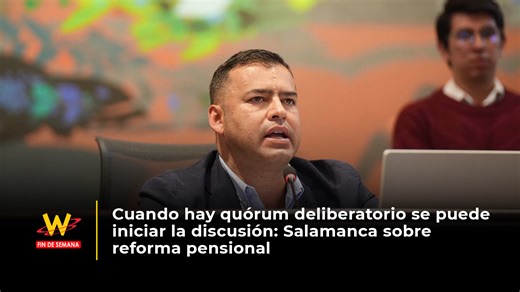 5K views · 89 reactions | #WFinDeSemana | Jaime Raúl Salamanca, presidente de la Cámara, aseguró que convocó a plenaria “cumpliendo un mandato que está en la Constitución del 91 que le da al presidente la potestad de citar sesiones extraordinarias en cualquier momento”. | W Radio Colombia | Facebook