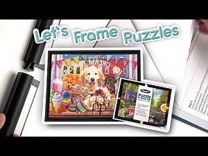 RoseArt Puzzle Frame Kit TUTORIAL