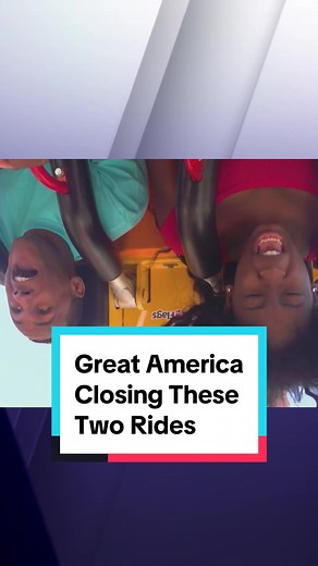 Six Flags Great America permanently closing 2 rides after this season is over… #wgn9 #chicagonews #fyp #wgntv #chicago #chicagosveryown #sixflagsgreatamerica #greatamerica #gurnee