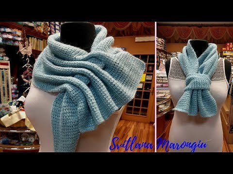 Tutorial Uncinetto Tunisino: Baktus triangolare facilissimo all'uncinetto tunisino