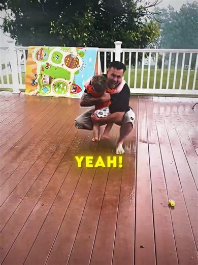 He Saw Rain For the First Time...