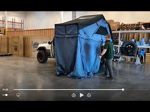 CVT Hybrid Rooftop Tent Installation