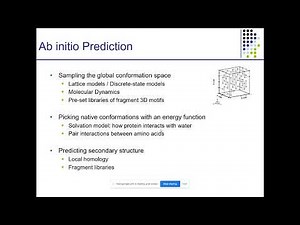 Protein Modelling: Ab Initio Method