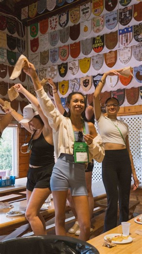 Camp Social on Instagram: "Okay but we don’t wait for the trio to make it out of the group chat…who wants to join us this September 26-28th at grown up summer camp?? Follow @campsocial and drop a 🏕️ below Take the bus from NYC or drive in to PA for three days and two nights of nostalgia, new BFFs, gourmet meals, lakeside vibes, adventure, and classic camp activities + adult upgrades! #girlstrip #bffs #missingyou #relatablereels #femalefriendship #girlhood #newfriendships #longdistancefriendship