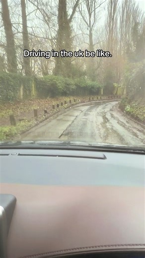 Driving the Country Roads in UK Wet Weather
