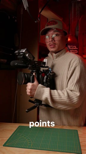 Quick tip for smoother handheld shots with the blackmagic cinema 6K full frame 🎥