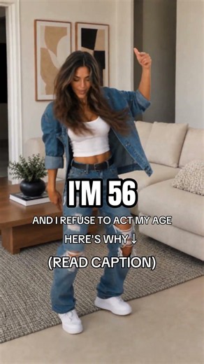 Who said I’m supposed to slow down at 56 and dress differently? Here's why 👇