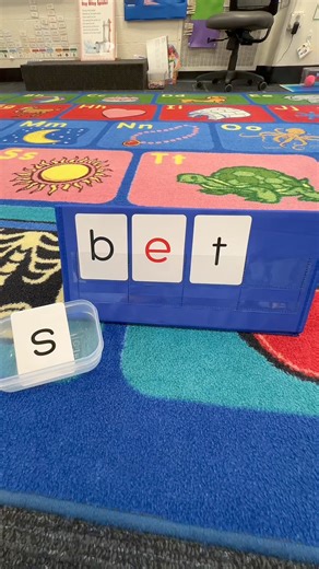 Exploring blending sounds with our new blending board, enhancing our students' excitement and skill in reading. | Preschool Vibes