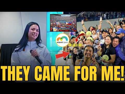 WTA in PANIC! Alex Eala’s Practice Session Outsold the Finals! 🏟️🚨