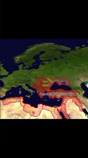 1683 Osmanlı haritası
