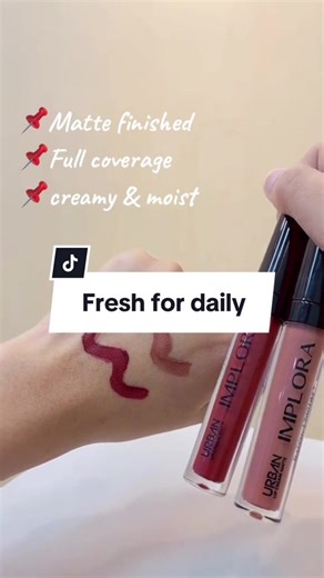 Ombre Lips Matte Finish: Urban Lip Cream Review