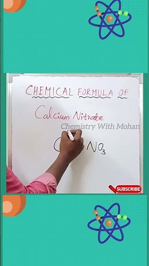 Chemical formula of Calcium nitrate #compound #formula #symbols #tricks #neet