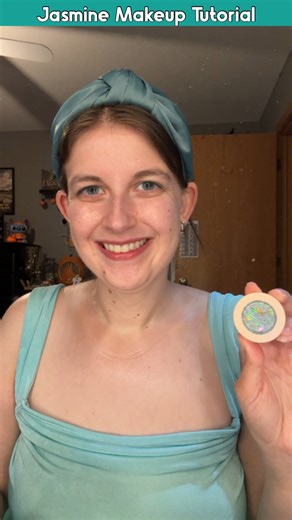 Brooke | Disney Style | Disney Creator on Instagram: "Jasmine Makeup Tutorial @colourpopcosmetics #disneyprincess #worldprincessweek #jasmine #glitter #makeuptutorial"