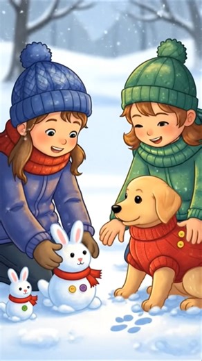 Kids Playing in Winter ❄️ Snow Fun, Indoor Play & Sweet Sleep | Kids Maryam #KidsMaryam#KidsPlaying