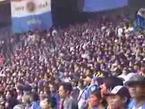 Aremania di Final Copa Indonesia 2005