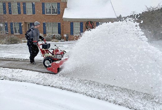 Walk-Behind, Gas-Powered, Self-Propelled Snow Broom | Turf Teq