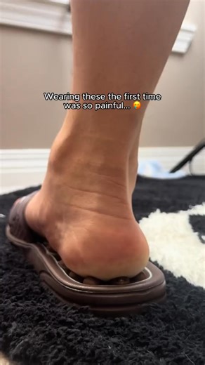 4K views · 13 reactions | "The first time I wore these sandals, it really hurt...  But after just a few days — everything changed!  ✅ No more foot pain ✅ Less lower back pain ✅ Less stress & better sleep Now I honestly can’t live without them! ‍♀️✨  Comment “FEET” below and I’ll send you the link! #FootCare #PainRelief #Relaxation #Wellness #HealingTaiChiMoves #MassageSandals #BetterSleep #SelfCare" | Health with heart | Facebook