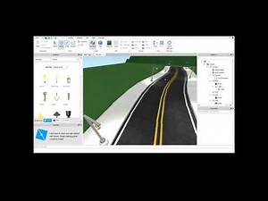 Roblox Studio I Learn`t how to make roads!