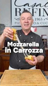MOZZARELLA IN CARROZZA #chefrufini