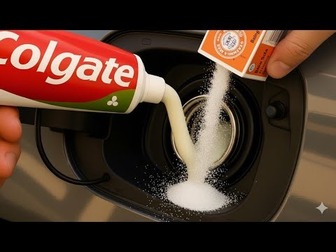 Mixing Baking Soda, Toothpaste and Diesel – The Surprising Reaction You Must See!