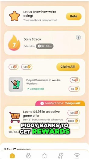 Get Paid Beyond Games: Playback Rewards Secret Features! #shorts