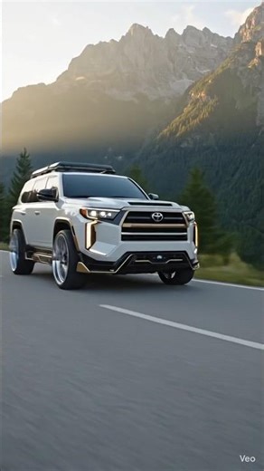 2026 Toyota 4Runner featuring custom bodywork, wheels, and gold accents.