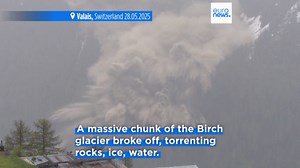 Massive glacier landslide devastates Swiss village, missing person search continues