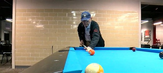 100-year-old billiards player, World War II veteran finds new life at pool hall