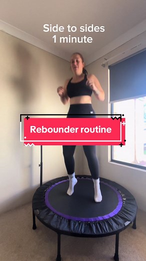 Calorie-Burning Rebounder Workout for Lipedema