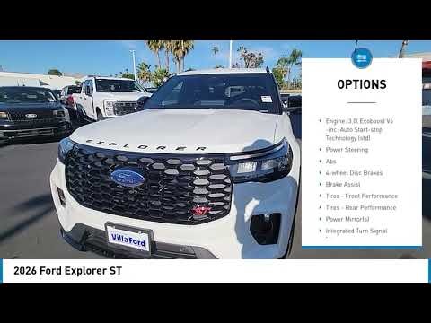 2026 Ford Explorer Walk Around 00260355